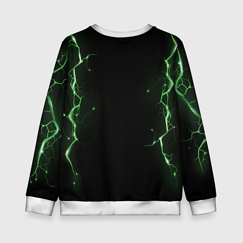 Детский свитшот CREEPER 3D MINECRAFT 3D Z / 3D-Белый – фото 2