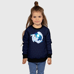 Свитшот детский Ori, цвет: 3D-черный — фото 2