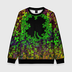 Детский свитшот Четырехлистный Клевер