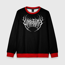 Свитшот детский Winterfylleth, цвет: 3D-красный