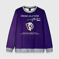 Свитшот детский Deep Purple - Live at Montreux 1996, цвет: 3D-меланж