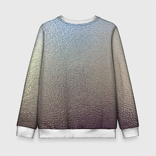 Детский свитшот Металликскин / 3D-Белый – фото 2