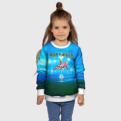 Свитшот детский Seventh Son of a Seventh Son - Iron Maiden, цвет: 3D-белый — фото 2