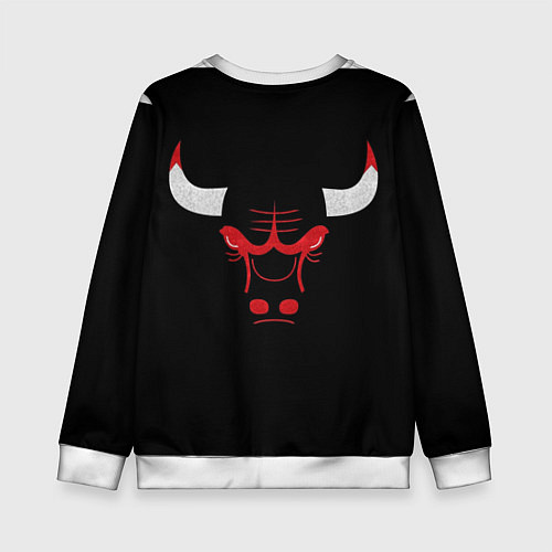 Детский свитшот B C Chicago Bulls / 3D-Белый – фото 2