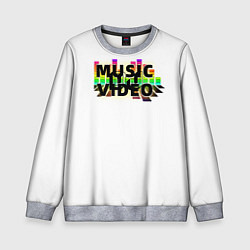 Свитшот детский Merch - DJ MUSICVIDEO, цвет: 3D-меланж