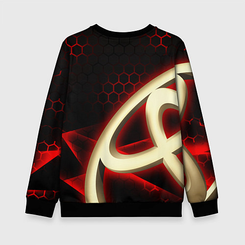 Детский свитшот Тойота Toyota / 3D-Черный – фото 2