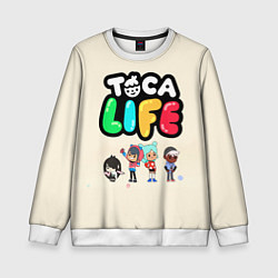 Детский свитшот Toca Life: Persons