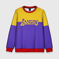 Свитшот детский KobeBryant Los Angeles Lakers,, цвет: 3D-красный