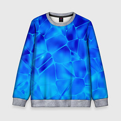 Свитшот детский Ice Under Water, цвет: 3D-меланж
