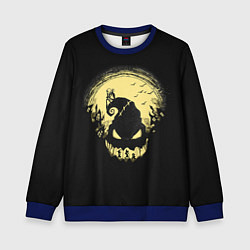 Свитшот детский Кошмар Джека The Nightmare before Christmas, цвет: 3D-синий