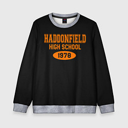 Свитшот детский Haddonfield High School 1978, цвет: 3D-меланж