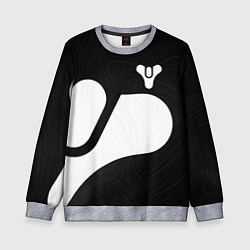 Детский свитшот DESTINY 2 LOGO WHITE