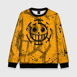 Свитшот детский ONE PIECE ПИРАТЫ ЛОГО, цвет: 3D-черный