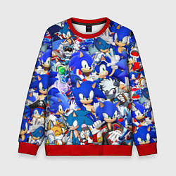 Детский свитшот SONIC СИНИЙ ЁЖ СОНИК