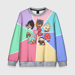 Детский свитшот TOCA BOCA WORLD HEROES ТОКА БОКА