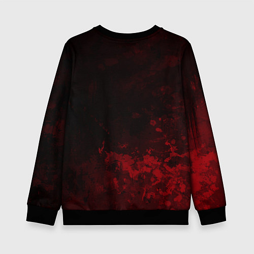 Детский свитшот МИТСУБИСИ sport / 3D-Черный – фото 2