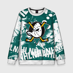 Детский свитшот Анахайм Дакс Anaheim Ducks