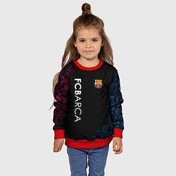 Свитшот детский FC BARCA CHEMPION, цвет: 3D-красный — фото 2