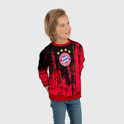Свитшот детский Bayern Munchen: Бавария, цвет: 3D-красный — фото 2