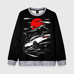 Детский свитшот Toyota Supra: Red Moon