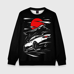 Детский свитшот Toyota Supra: Red Moon
