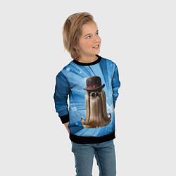 Свитшот детский Кузен Итт, цвет: 3D-черный — фото 2