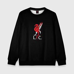 Свитшот детский Leverpool YNWA, цвет: 3D-черный