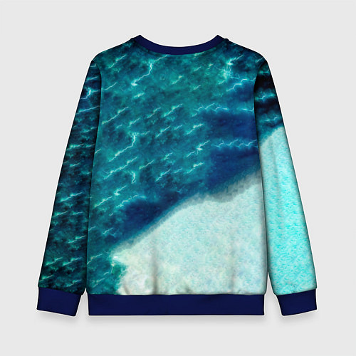 Детский свитшот World War Live: Battle of the Baltic Sea - Sabaton / 3D-Синий – фото 2