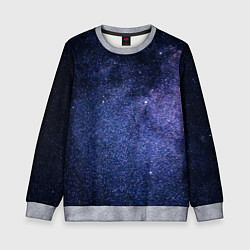 Свитшот детский Night sky, цвет: 3D-меланж