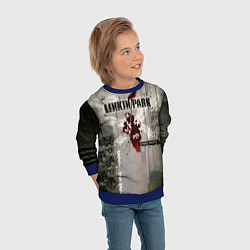 Свитшот детский Hybrid Theory Live Around The World - Linkin Park, цвет: 3D-синий — фото 2