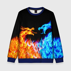 Детский свитшот FIRE DRAGONS ОГНЕННЫЕ ДРАКОНЫ