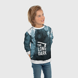 Свитшот детский The Long Dark медведь, цвет: 3D-белый — фото 2