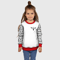 Свитшот детский WALHALLA TEAM НА СПИНЕ БЕЛЫЕ ИЕРОГЛИФЫ, цвет: 3D-красный — фото 2