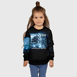 Свитшот детский Проклятье морей - Ария, цвет: 3D-черный — фото 2