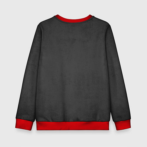 Детский свитшот Flowers Adele / 3D-Красный – фото 2