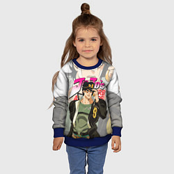 Свитшот детский JOJO BIZARRE ADVENTURE ДЖОДЖО, цвет: 3D-синий — фото 2