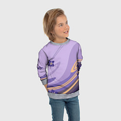 Свитшот детский БААЛ СЁГУН РАЙДЕН, цвет: 3D-меланж — фото 2