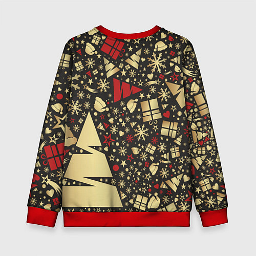 Детский свитшот ЩЕЛКУНЧИК - 2022 / 3D-Красный – фото 2