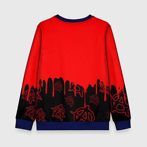 Детский свитшот Моя оборона Гражданская оборона / 3D-Синий – фото 2