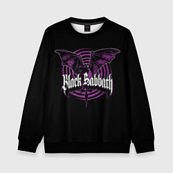 Свитшот детский Black Sabbat Bat, цвет: 3D-черный
