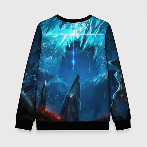 Детский свитшот Deep Rock Galactic Scout / 3D-Черный – фото 2