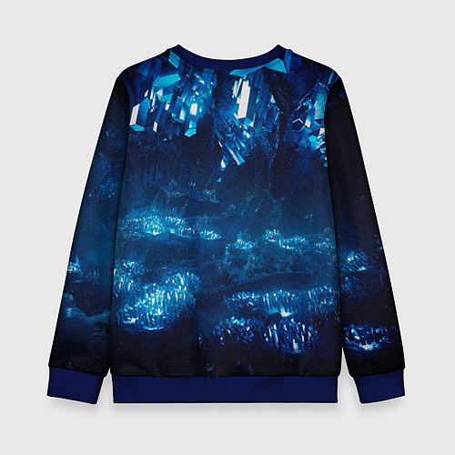 Детский свитшот Deep Rock Galactic Gunner / 3D-Синий – фото 2