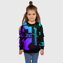 Свитшот детский Ghostrunner Neon, цвет: 3D-черный — фото 2