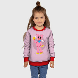 Свитшот детский KISSY MISSY POPPY PLAYTIME ПОППИ ПЛЕЙТАЙМ КИССИ МИ, цвет: 3D-красный — фото 2