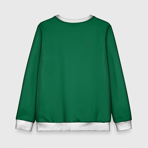 Детский свитшот Коты Построение ёлкой / 3D-Белый – фото 2