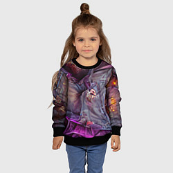 Свитшот детский Чародей, цвет: 3D-черный — фото 2