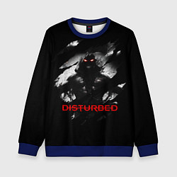Свитшот детский DISTURBED THE GUY ЛИЦО ДЕМОНА, цвет: 3D-синий
