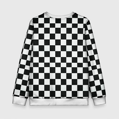 Детский свитшот ChessKing Abstraction / 3D-Белый – фото 2