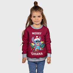 Свитшот детский Merry ohana, цвет: 3D-меланж — фото 2