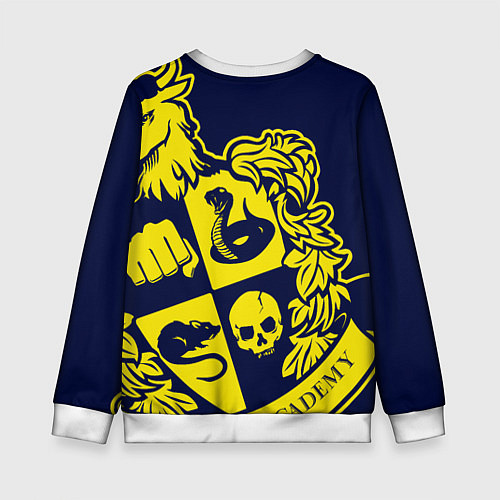 Детский свитшот Bully, Bullworth Academy / 3D-Белый – фото 2